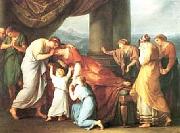 Angelica Kauffmann Death of Alcestis oil painting reproduction